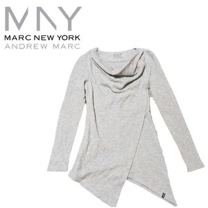 Anthony Marc- Marc New York, long sleeve asymmetrical style, EUC, size small